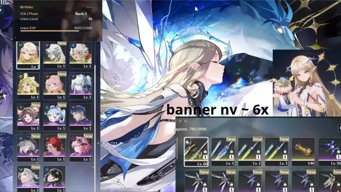 (Tuyệt Phẩm vip)(SEA) UL45 Cartethyia c6r1 Trấn + Verina + con lân banner 50 trang